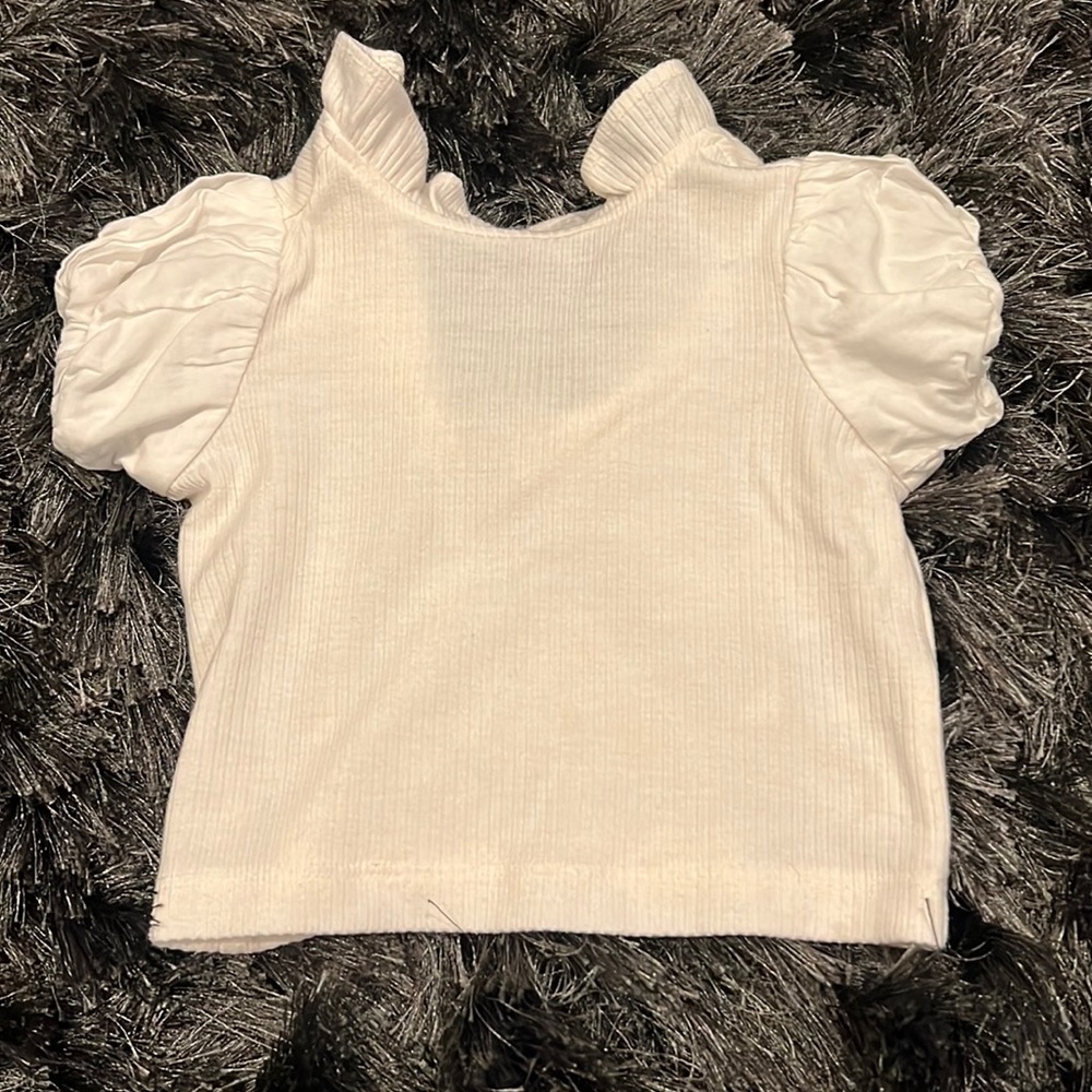 Janie and Jack puff sleeve shirt
